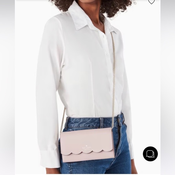 45. Kate Spade Gemma Crossbody in Chalk Pink - Picture 2 of 16